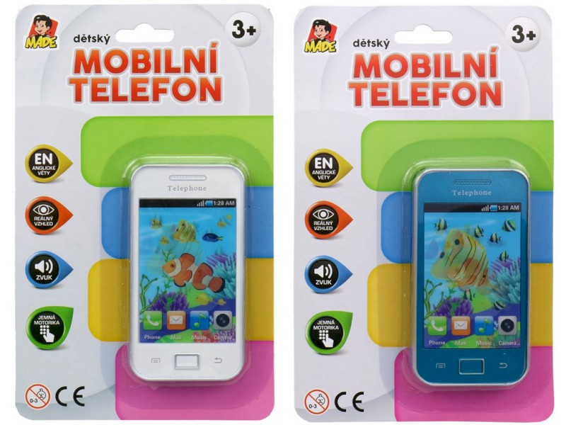 14558 - Mobilní telefon na baterie, 11 cm