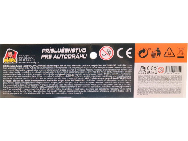 Náhradní autíčka k autodráze s licencí Audi, v sáčku, 2 ks Náhradní autíčka k autodráze s licencí Audi, v sáčku, 2 ks