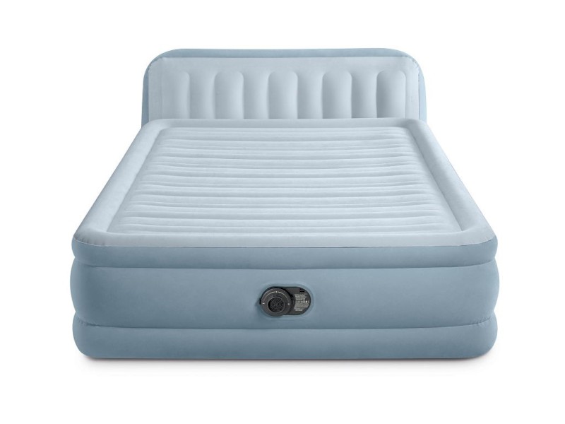 QUEEN PLUSH HEADBOARD AIRBED W/FIBER-TECH RP