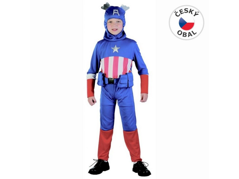 91251 - Kostým na karneval Hrdina, 120-130cm