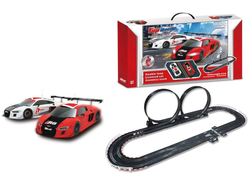 16791 - Autodráha s lopingy, Audi, 450 cm