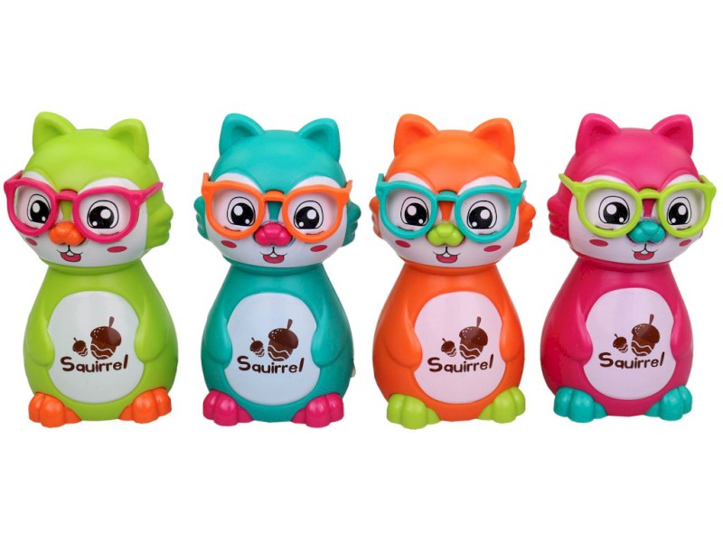 Veverka na stisknutí, 10 cm