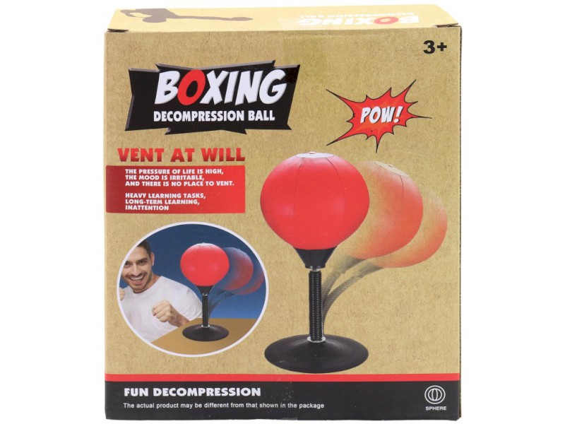 Boxovací relaxační míč s pumpičkou