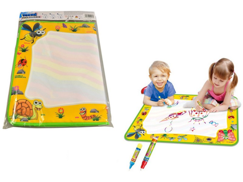 10907 - Kouzelné malování vodou - hmyz,  74 x 49 cm