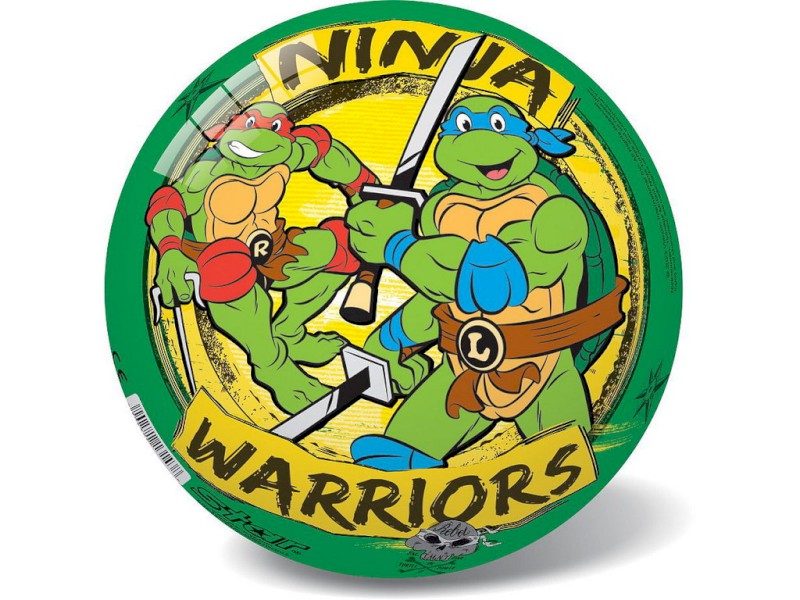 20207 - Míč Turtles retro, 14 cm