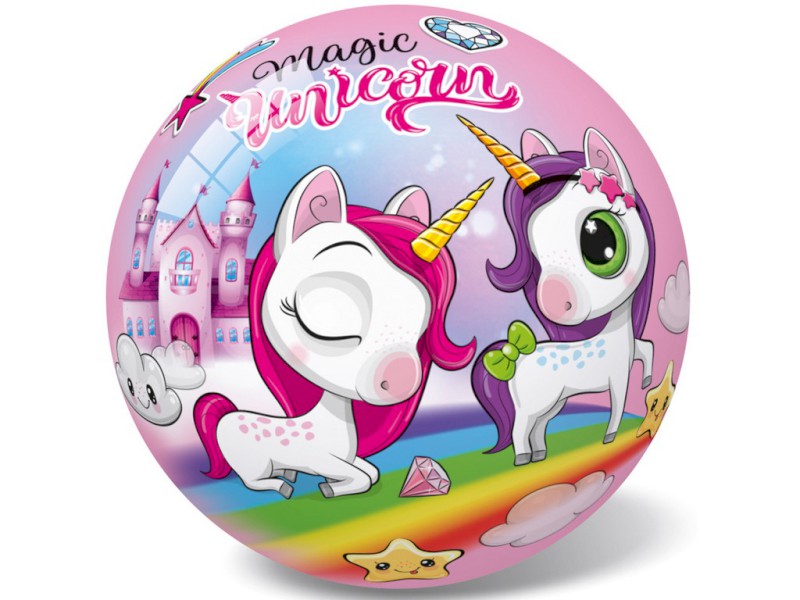 10732 - Míč jednorožec, 14 cm