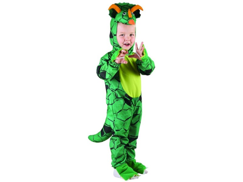09711 - Šaty na karneval - Triceratops, 80 - 92 cm