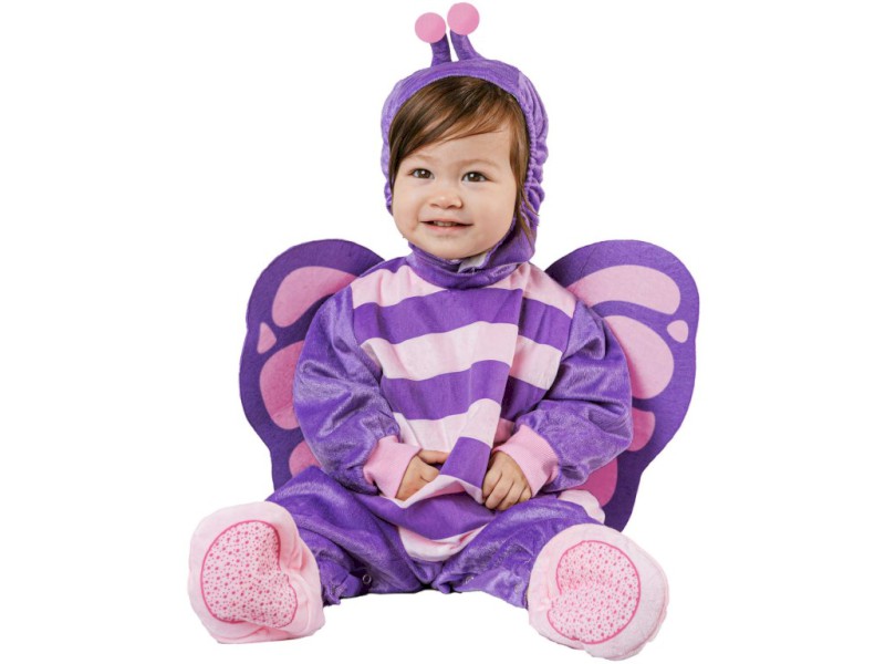 Šaty na karneval - motýl, 80-92cm