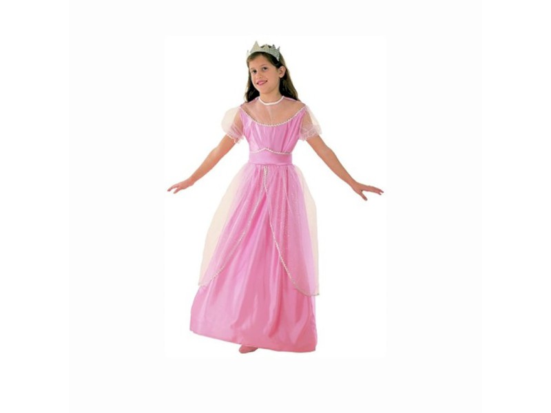 91248 - Kostým na karneval Šípková růženka, 120-130cm