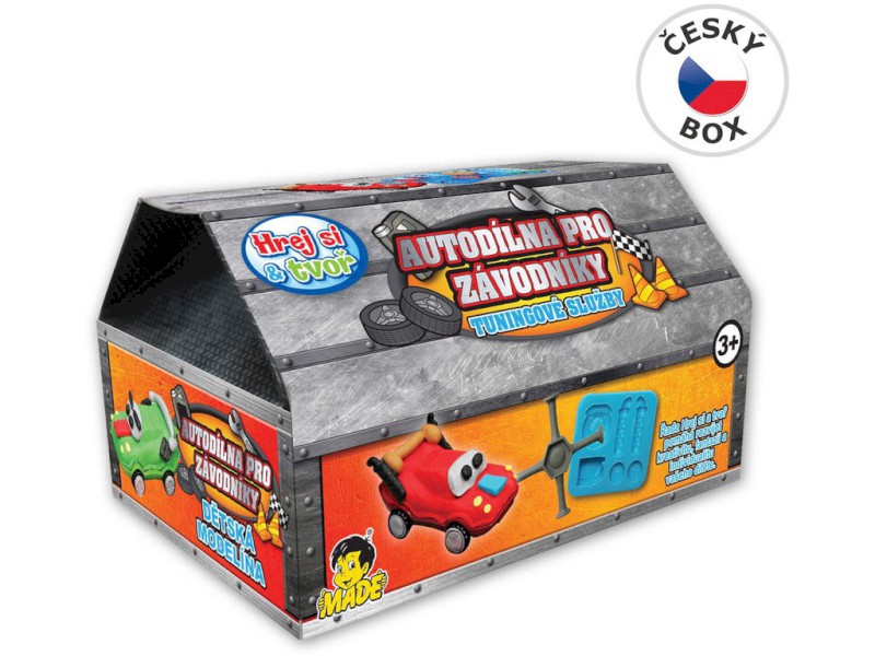 86189 - Modelína, autodílna pro závodníky