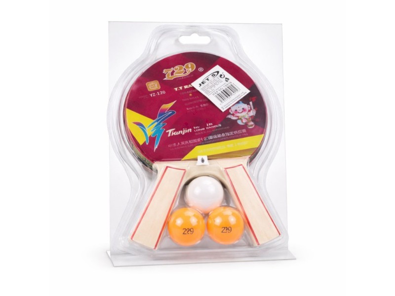 18915 - Sestava pingpong rakety, 2 míčky