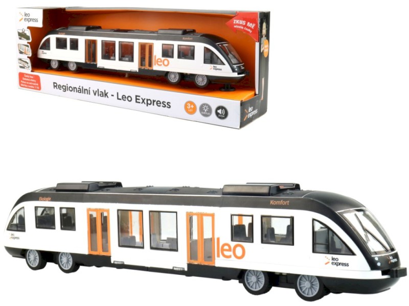MaDe Regio Leo express na setrvačník se světlem a zvukem