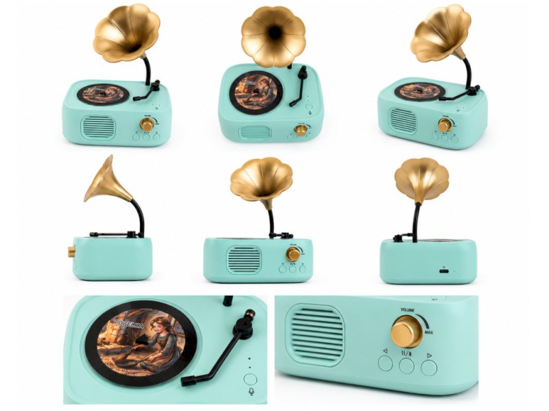 MaDe Kouzelný gramofon – 60 disků s pohádkami, písničkami a zvuky CZ