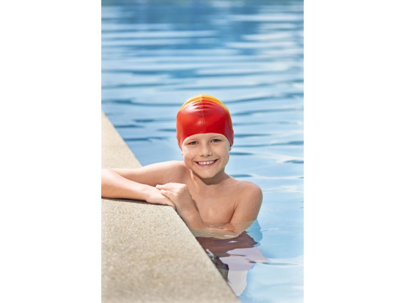 Lil'Color Wave Swim Cap