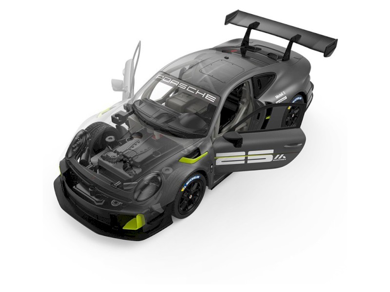 Auto na ovládání stavebnice, Porsche 911 GT2, 26 cm