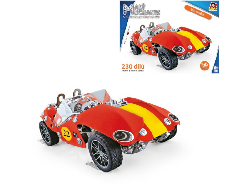 16321 - Malý mechanik - závodní vůz, 230 ks