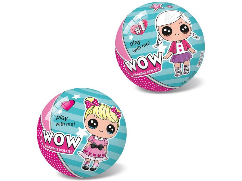 06554 - Míč wow, 14 cm