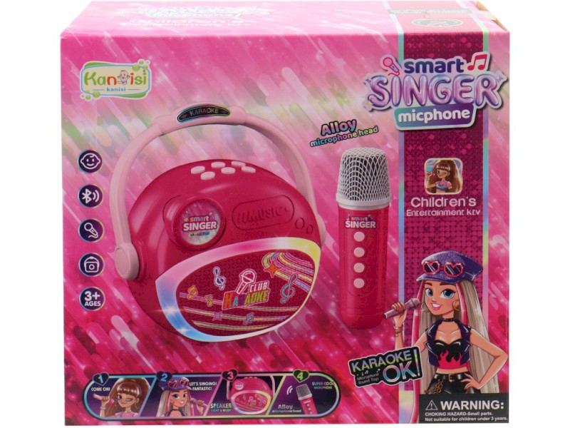 Mikrofon na baterie, 19 x 8,5 x 16cm