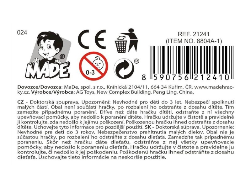 Doktorská sada, růžová