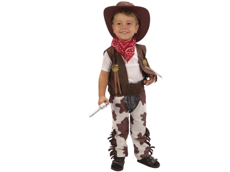 33883 - Kostým na karneval - Kovboj, 92 - 104 cm