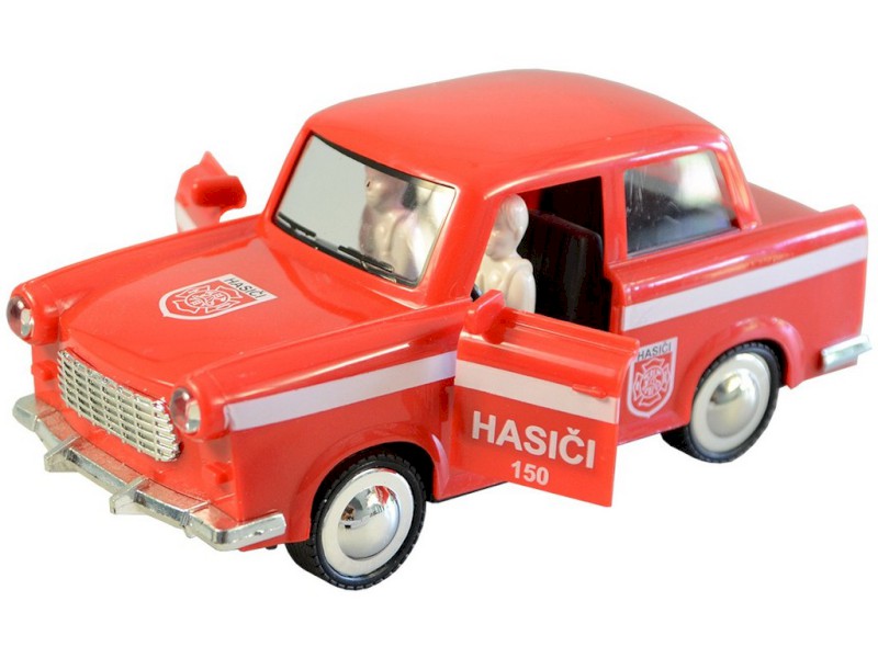 98529 -  Auto retro požární na setrvačník 6 x 17 x 8 cm