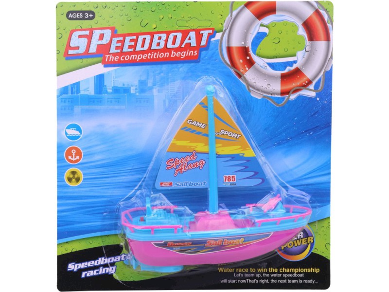 18671 - Plachetnice na baterie, 25 x 10 x 26 cm