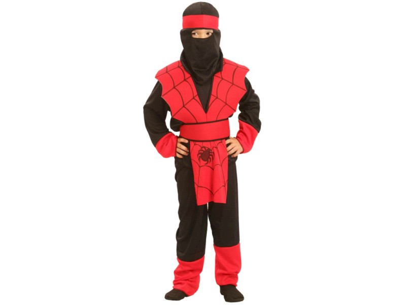 50305 - Kostým na karneval - Ninja pavouk, 110-120 cm