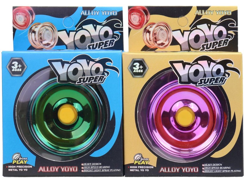 Yo-Yo 12 ks v display boxu, 6 cm