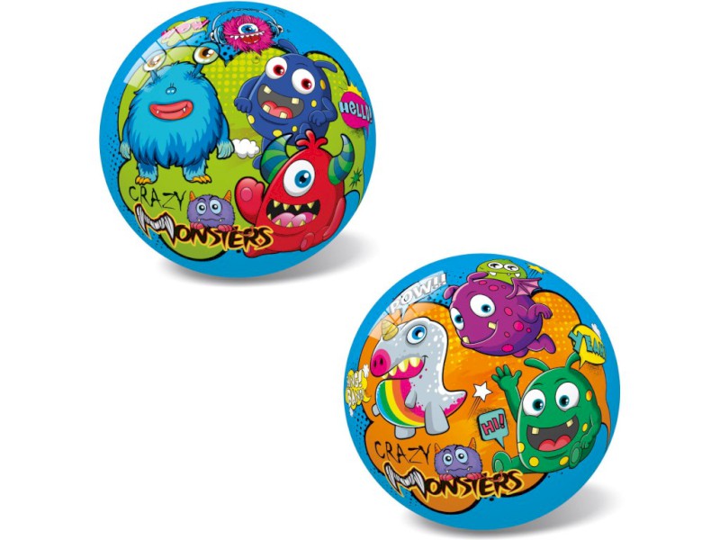 Míč Crazy monster, 14 cm