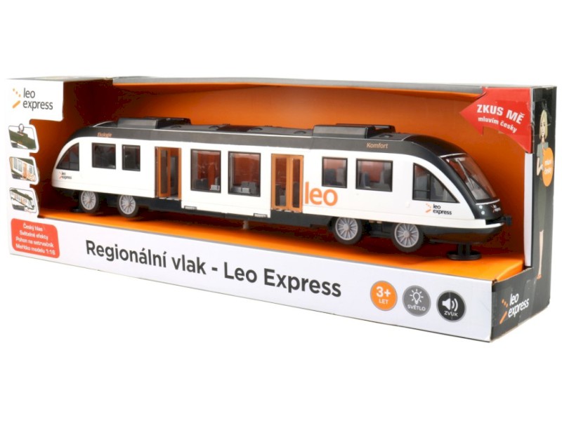 MaDe Regio Leo express na setrvačník se světlem a zvukem