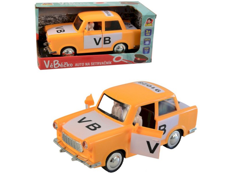 91028 - Auto retro VéBéčko na setrvačník 17 cm