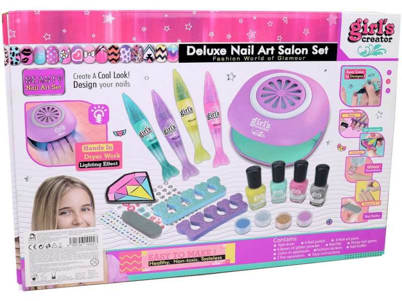 14424 - Nehtové studio, na baterie, 46 x 33 x 6,5 cm