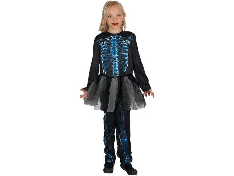 00971 - Šaty na karneval - kostra, 120-130 cm