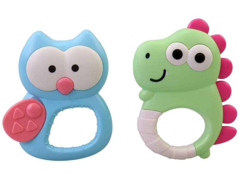 Chrastítko, 4 ks, na baterie