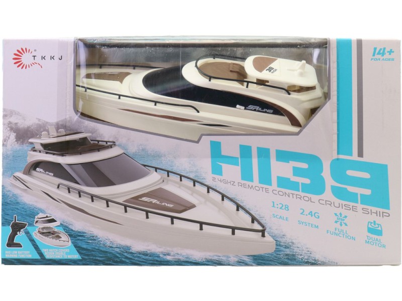 Loď na ovládání, 38 x 11,7 x 11,5cm