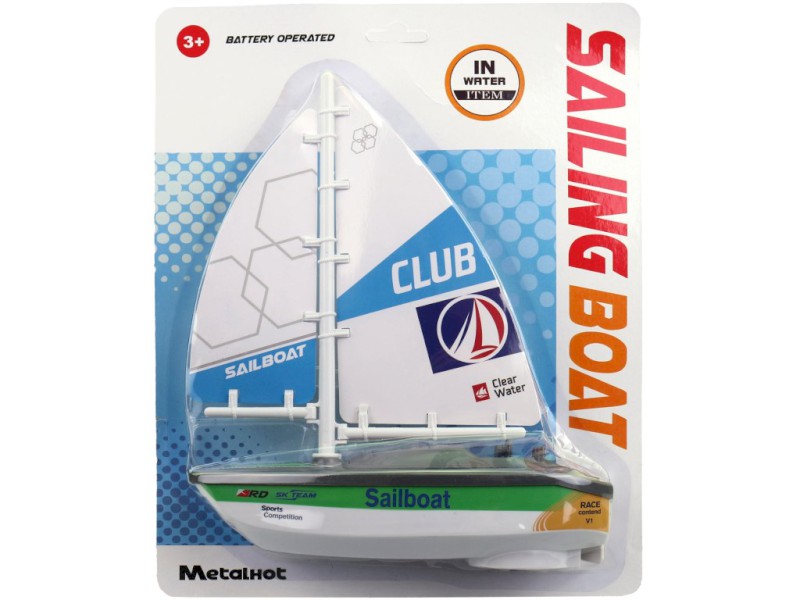 Plachetnice na baterie, 31x24 cm