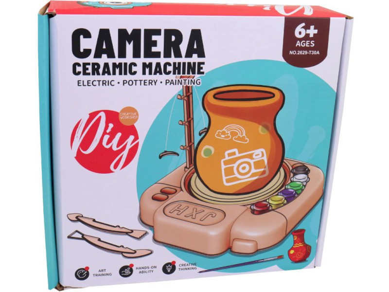 Hrnčířský kruh s příslušenstvím