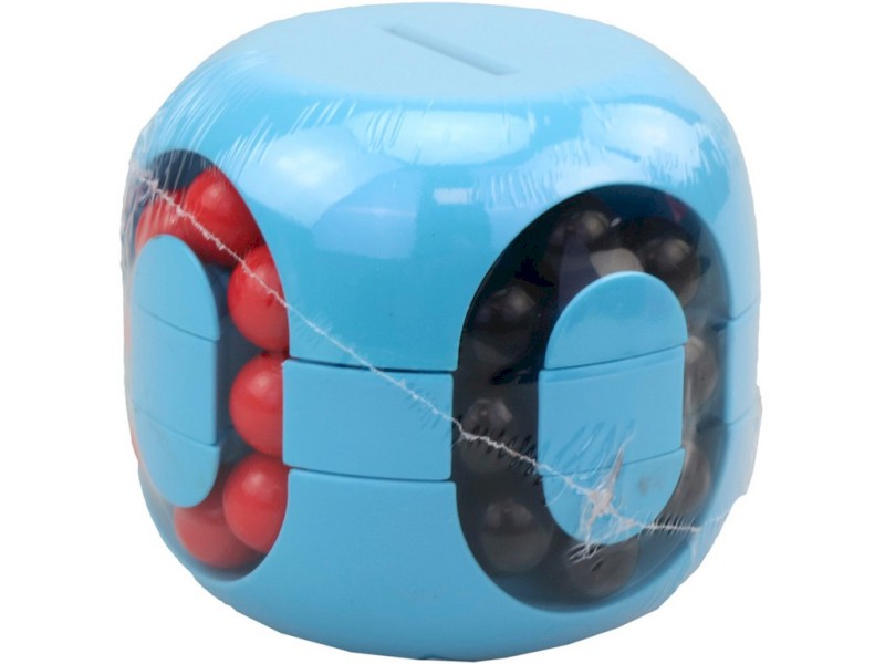 14739 - Kostka magická hamburger - pokladnička, 8 x 8 cm