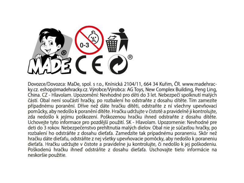 Kostka hlavolam, 5 cm