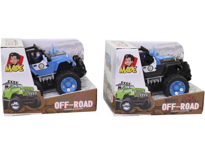 16717 - Auto off - road, policejní, 14 x 9 x 9,5 cm