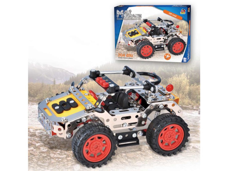 13987 - Malý mechanik - Off-road, 204 ks, 28 x 37 x 4,5 cm