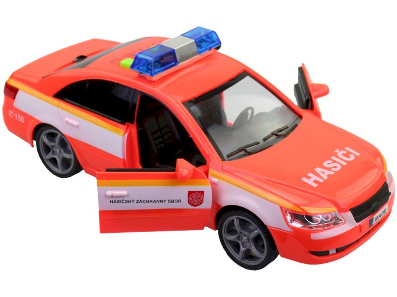 Hasičské osobní auto s českým hlasem, CZ box