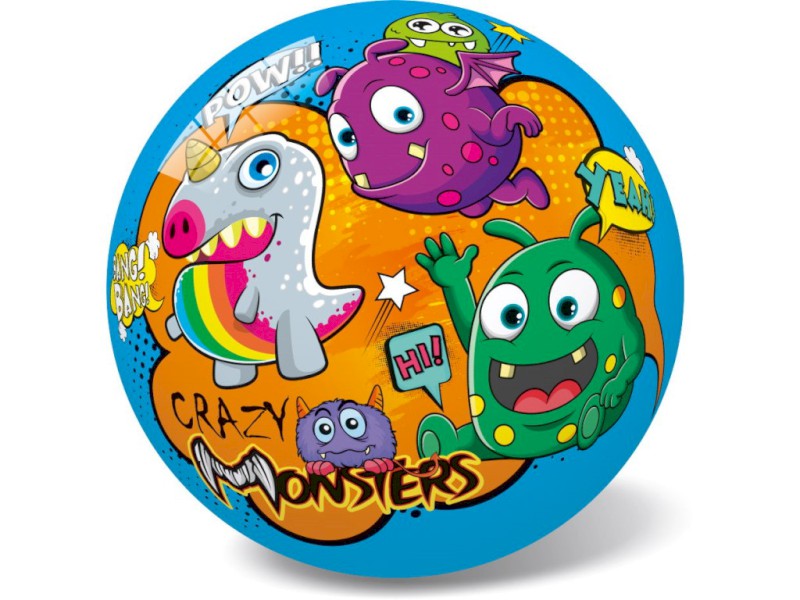 Míč Crazy monster, 23 cm