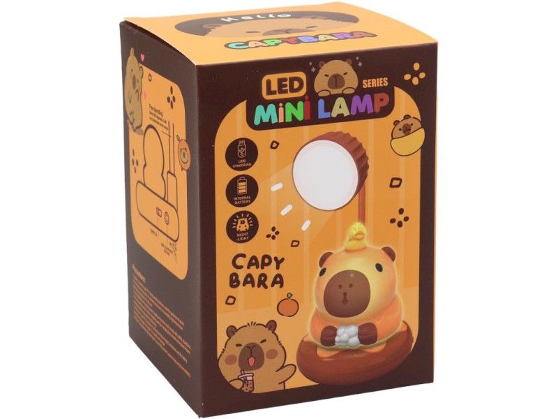 Lampička kapybara, na baterie