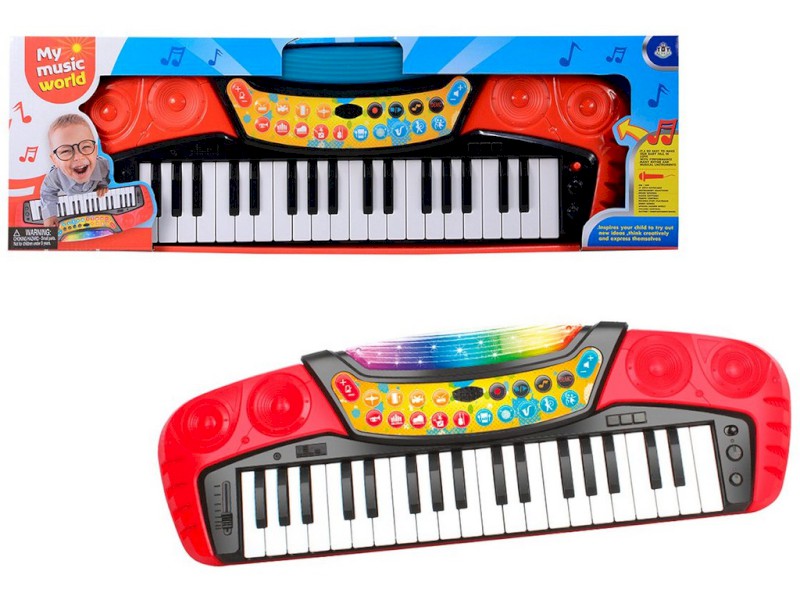 07990 - Piáno elektronické 37 kláves, 17x53x5cm