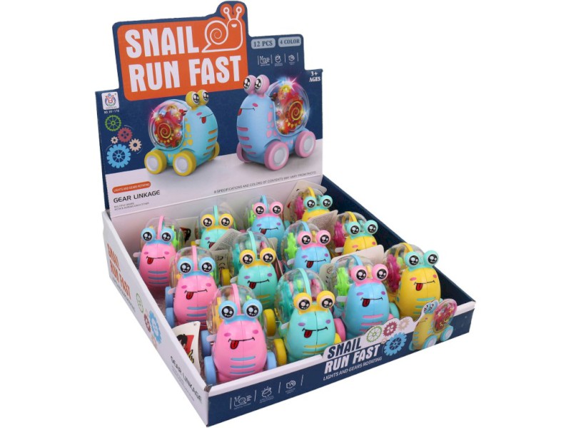 17355 - Šnek na setrvačník se světlem