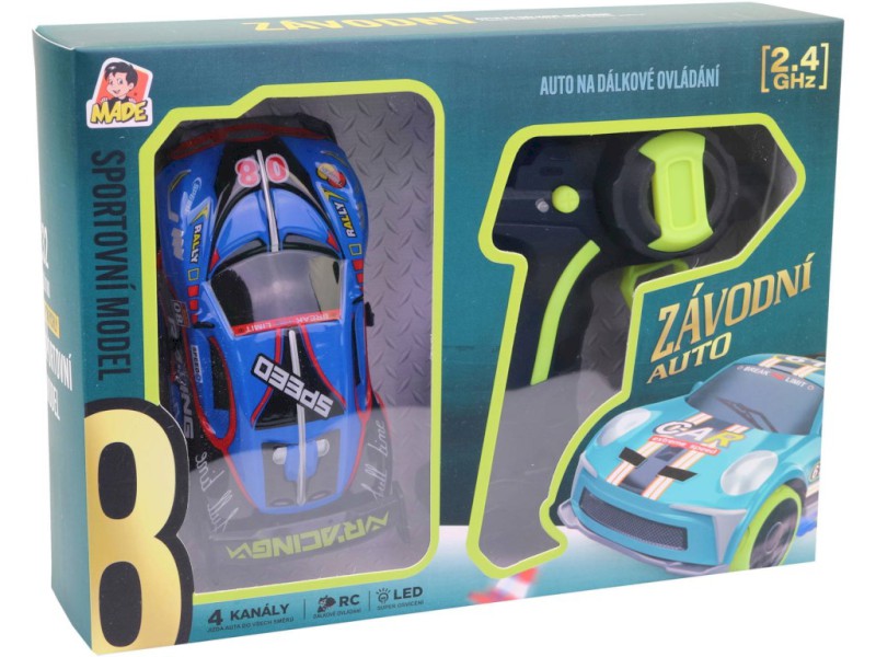 Auto závodní na ovládání, 2,4 GHz, 13 cm