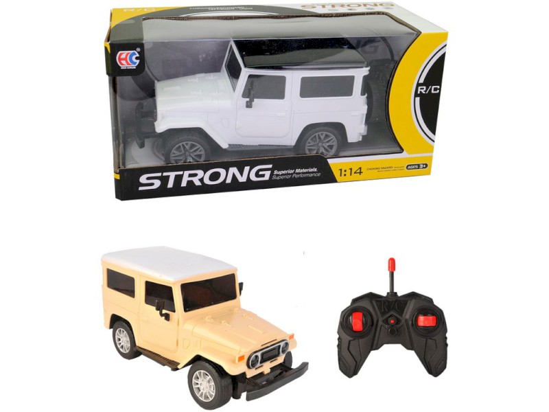 16247 - Auto terenní na dálkové ovládání, světlo 25 cm