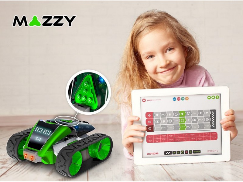 03701 - Mazzy robot - nauč se kódovat, 25 cm
