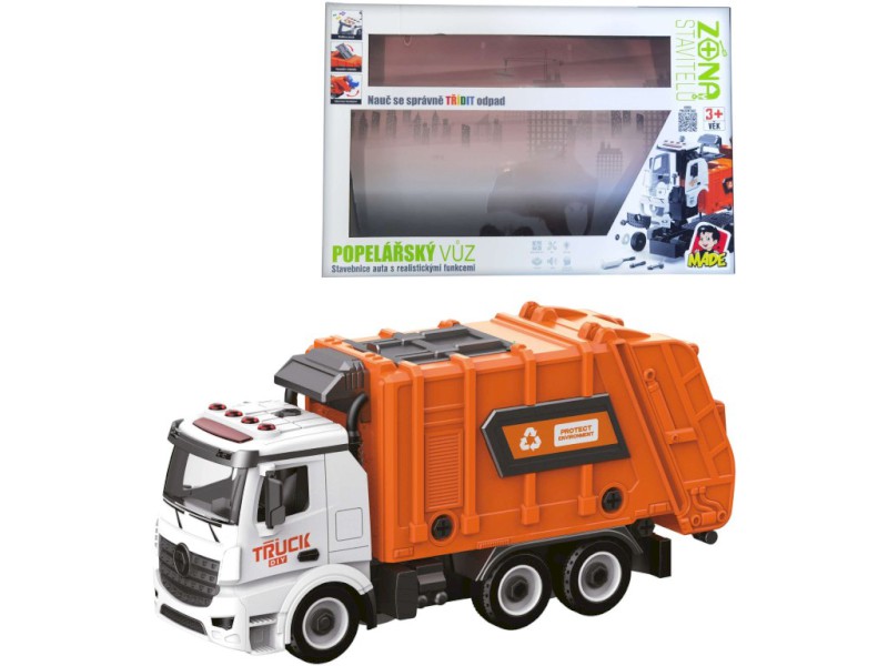 Auto popeláři, s bateriemi